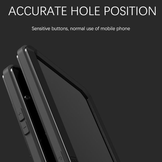 Love Mei - iPhone 13 mini Hülle - Case aus Metall - Powerful Series - weiss