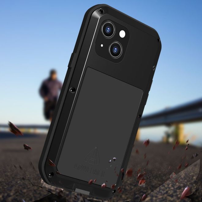 Love Mei - iPhone 13 mini Hülle - Case aus Metall - Powerful Series - weiss