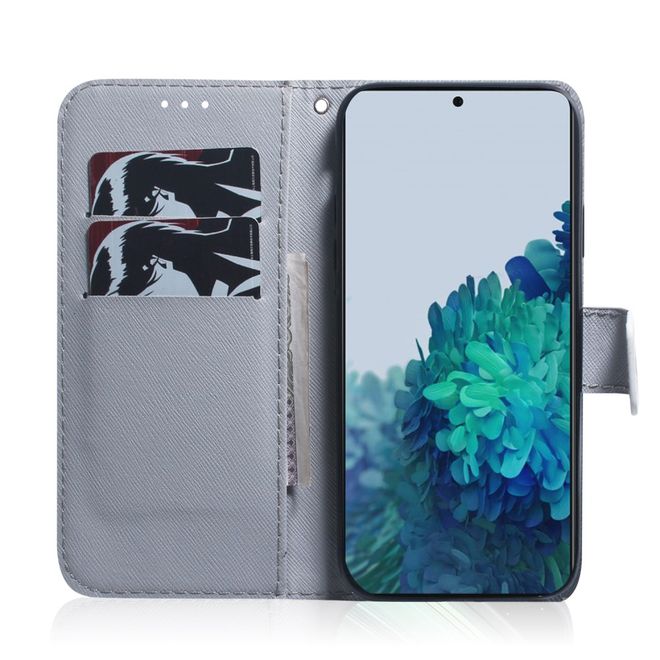 Samsung Galaxy S22+ Handy Hülle - Leder Bookcover Image Series - Husky