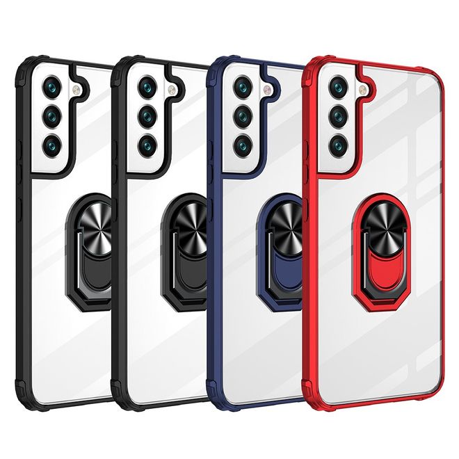 Samsung Galaxy S22+ Hülle - Hardcase mit Kickstand - schwarz