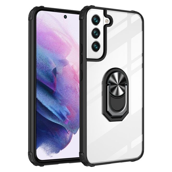 Samsung Galaxy S22+ Hülle - Hardcase mit Kickstand - silber