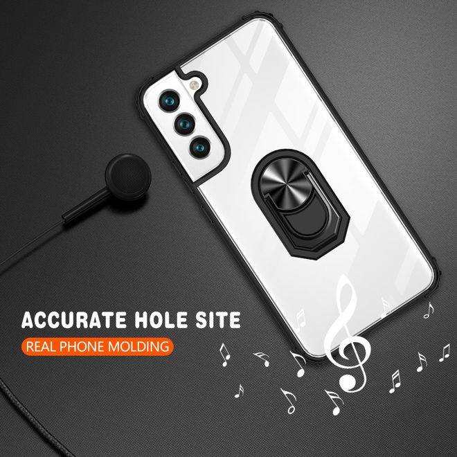 Samsung Galaxy S22+ Hülle - Hardcase mit Kickstand - rot