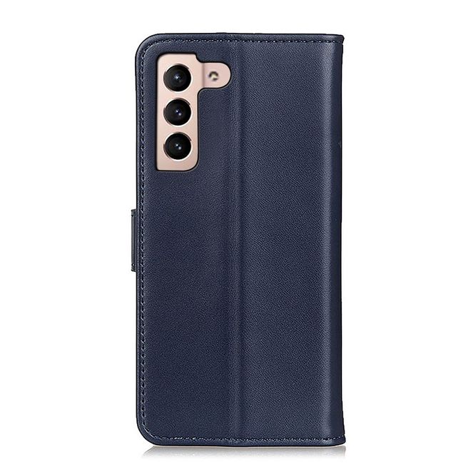 Samsung Galaxy S22+ Handy Hülle - Classic II Leder Bookcover Series - blau