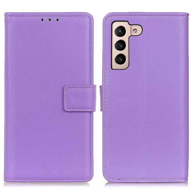 Samsung Galaxy S22+ Handy Hülle - Classic II Leder Bookcover Series - purpur