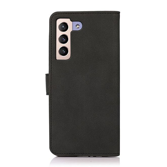 Samsung Galaxy S22+ Handyhülle - Vintage II Leder Bookcover Series - schwarz