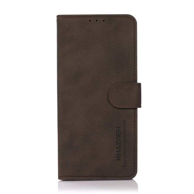 Samsung Galaxy S22+ Handyhülle - Vintage II Leder Bookcover Series - braun