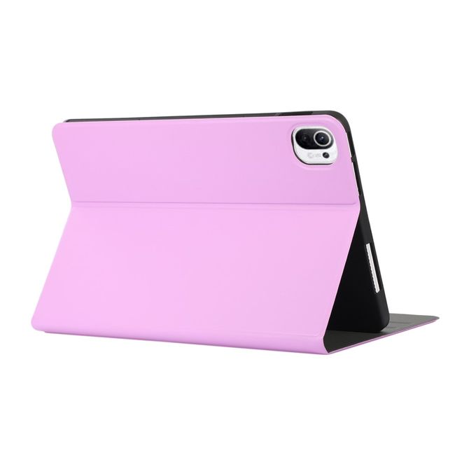 Xiaomi Pad 5 / Pad 5 Pro Hülle - Leder Bookcover mit Standfunktion - purpur