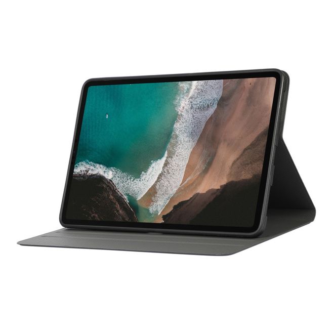 Xiaomi Pad 5 / Pad 5 Pro Hülle - Leder Bookcover mit Standfunktion - rot