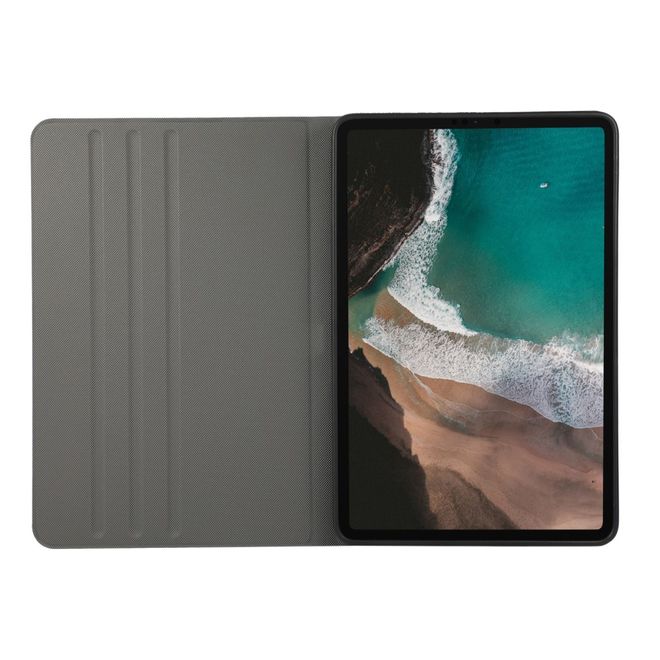 Xiaomi Pad 5 / Pad 5 Pro Hülle - Leder Bookcover mit Standfunktion - rot