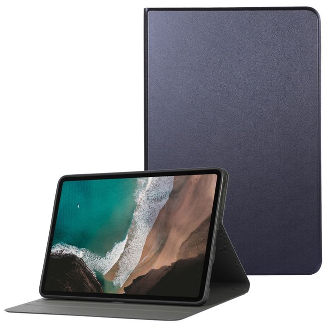 Xiaomi Pad 5 / Pad 5 Pro Hülle - Leder Bookcover mit Standfunktion - dunkelblau