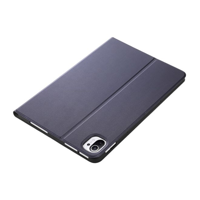 Xiaomi Pad 5 / Pad 5 Pro Hülle - Leder Bookcover mit Standfunktion - dunkelblau