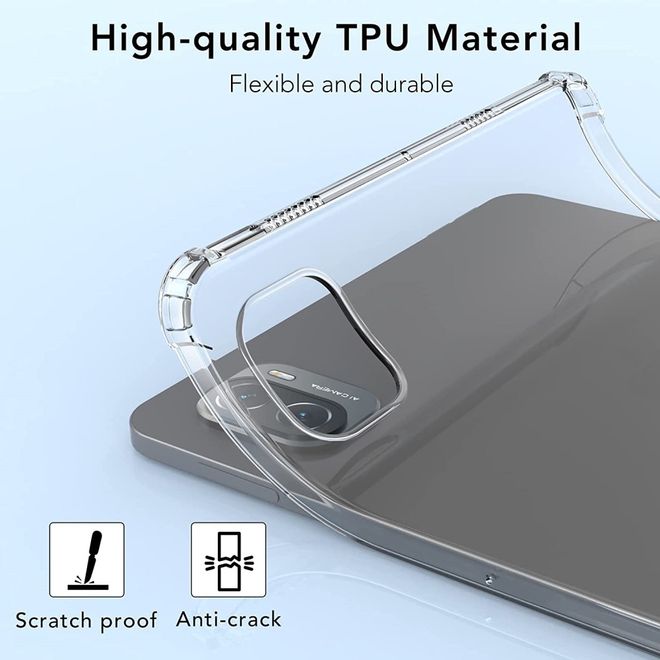 Xiaomi Pad 5 / Pad 5 Pro Tablet Hülle - Softcase TPU Series - transparent