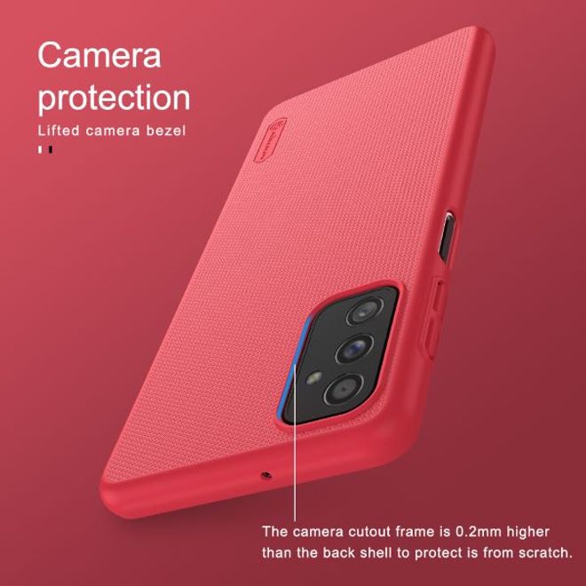 Nillkin - Samsung Galaxy M52 5G Hülle - Kunststoff Case - Super Frosted Shield Series - schwarz