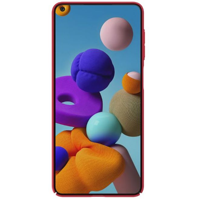 Nillkin - Samsung Galaxy M52 5G Hülle - Kunststoff Case - Super Frosted Shield Series - rot