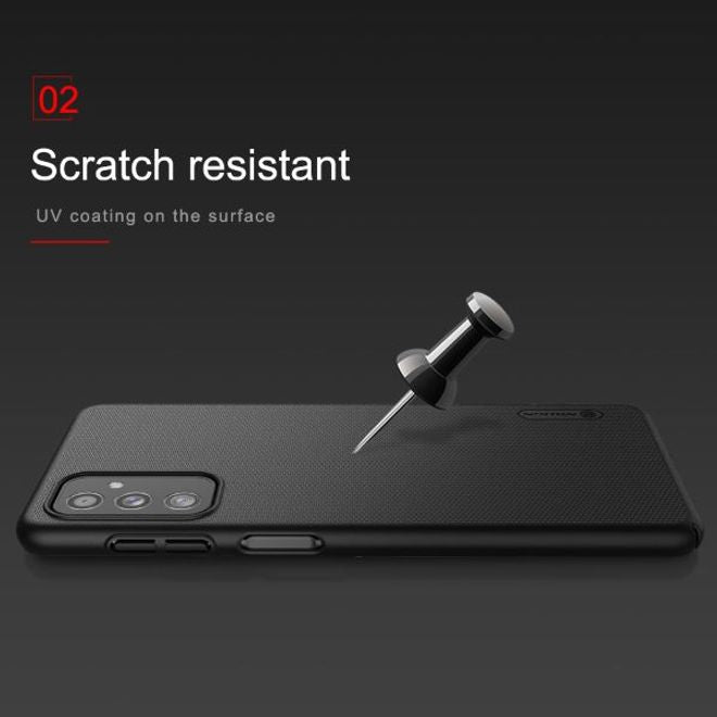 Nillkin - Samsung Galaxy M52 5G Hülle - Kunststoff Case - Super Frosted Shield Series - rot