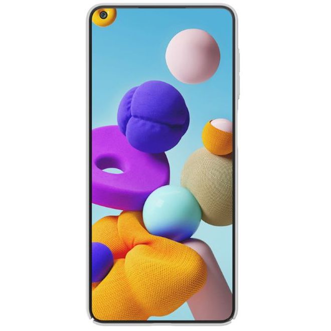 Nillkin - Samsung Galaxy M52 5G Hülle - Kunststoff Case - Super Frosted Shield Series - weiss