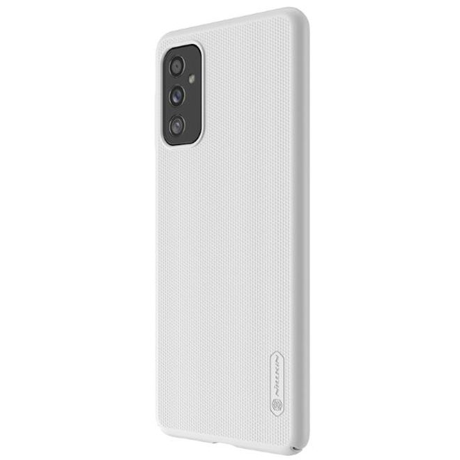 Nillkin - Samsung Galaxy M52 5G Hülle - Kunststoff Case - Super Frosted Shield Series - weiss