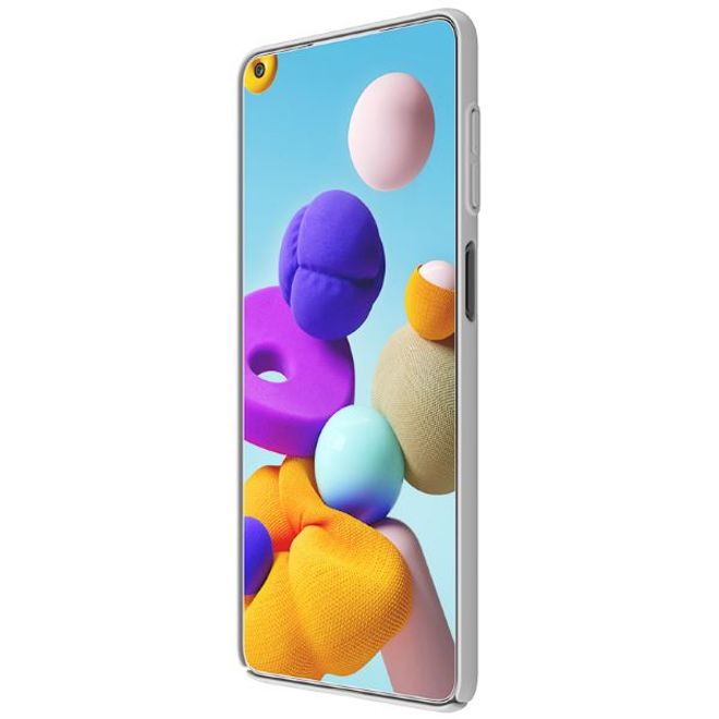 Nillkin - Samsung Galaxy M52 5G Hülle - Kunststoff Case - Super Frosted Shield Series - weiss