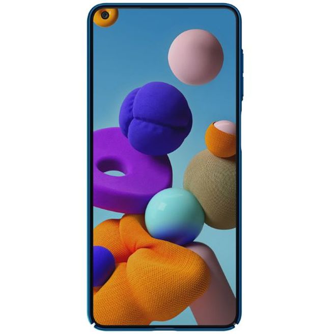 Nillkin - Samsung Galaxy M52 5G Hülle - Kunststoff Case - Super Frosted Shield Series - blau
