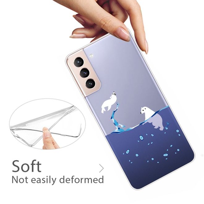 Samsung Galaxy S22+ Handyhülle - Softcase Image Kunststoff Series - Polarbär