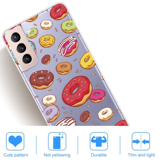 Samsung Galaxy S22+ Handyhülle - Softcase Image Kunststoff Series - Donut