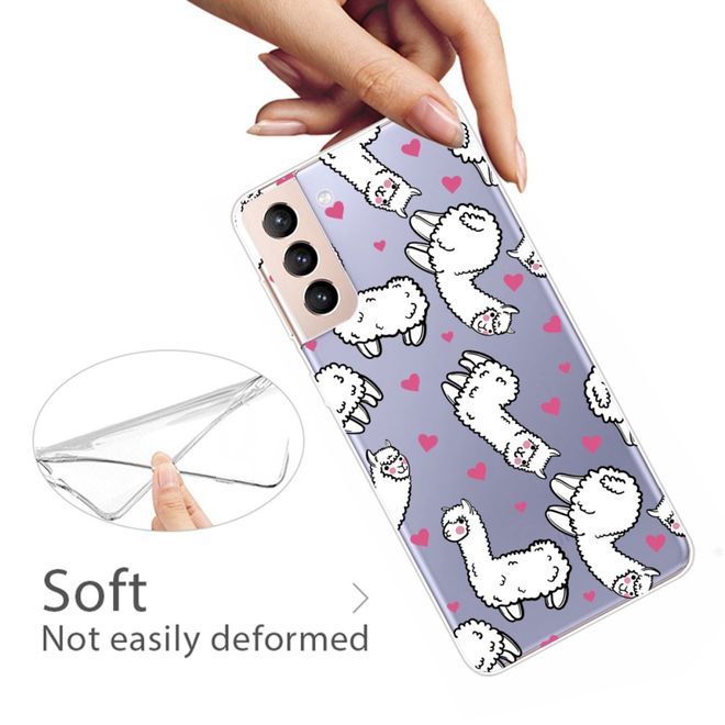 Samsung Galaxy S22+ Handyhülle - Softcase Image Kunststoff Series - Schaf
