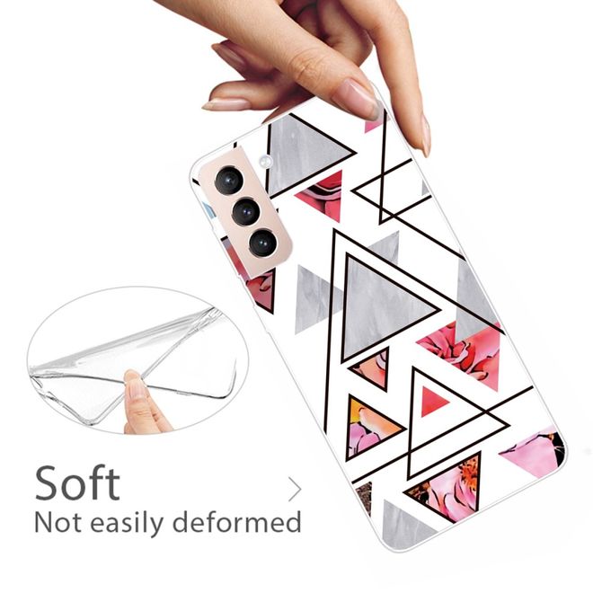 Samsung Galaxy S22+ Handyhülle - Softcase Image Kunststoff Series - Triangel