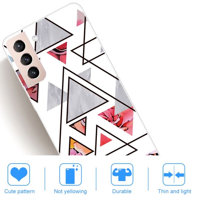 Samsung Galaxy S22+ Handyhülle - Softcase Image Kunststoff Series - Triangel