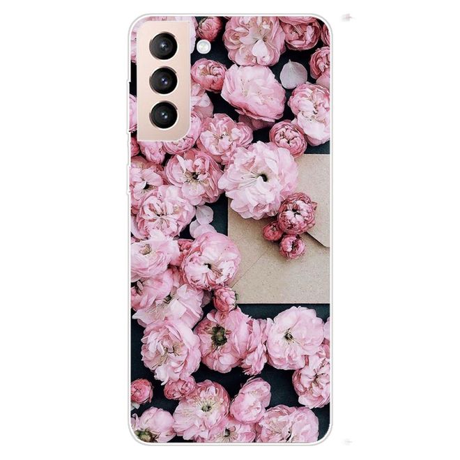Samsung Galaxy S22+ Handyhülle - Softcase Image Kunststoff Series - Blumen