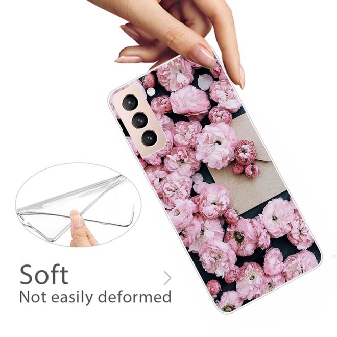 Samsung Galaxy S22+ Handyhülle - Softcase Image Kunststoff Series - Blumen