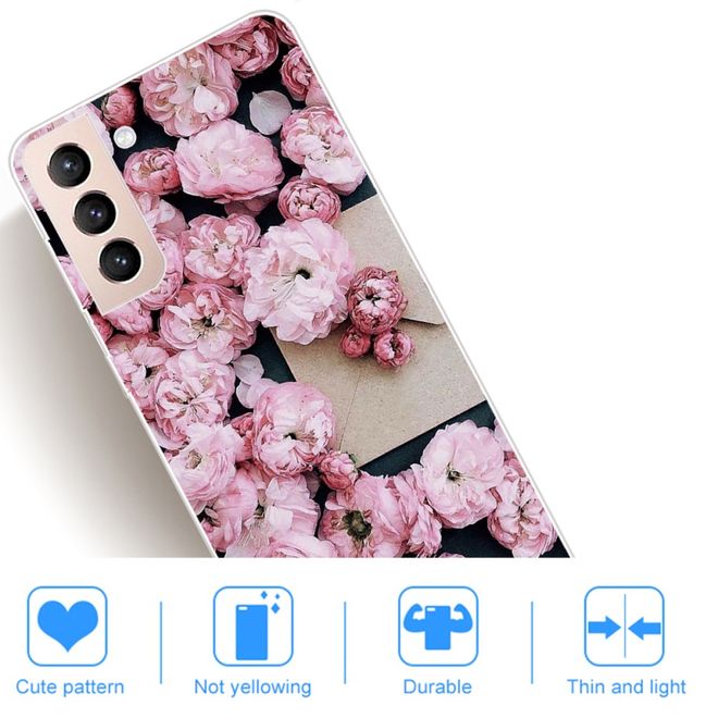 Samsung Galaxy S22+ Handyhülle - Softcase Image Kunststoff Series - Blumen