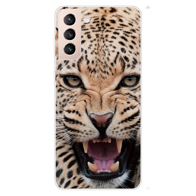 Samsung Galaxy S22+ Handyhülle - Softcase Image Kunststoff Series - Leopard