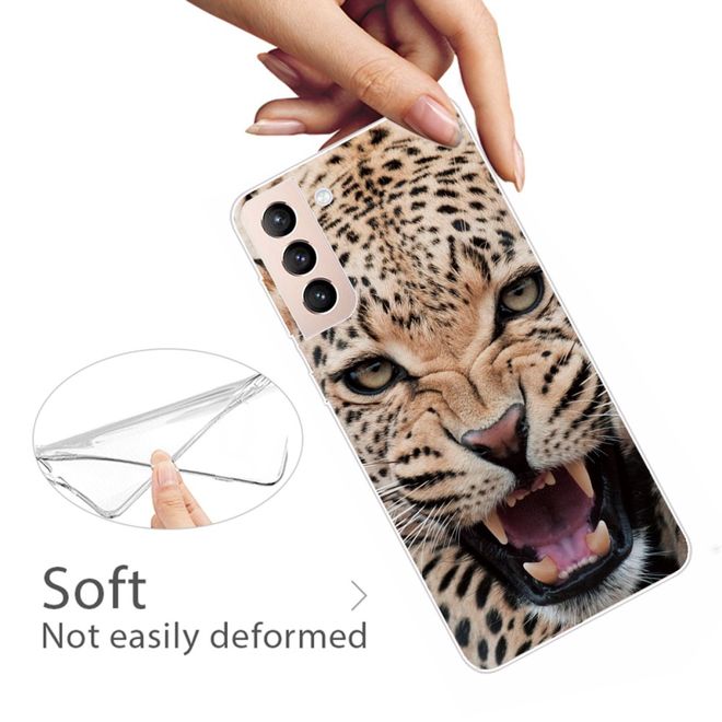 Samsung Galaxy S22+ Handyhülle - Softcase Image Kunststoff Series - Leopard