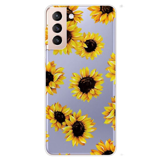 Samsung Galaxy S22+ Handyhülle - Softcase Image Kunststoff Series - Sonnenblume