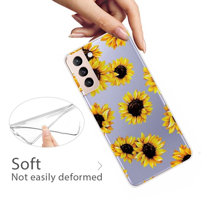 Samsung Galaxy S22+ Handyhülle - Softcase Image Kunststoff Series - Sonnenblume