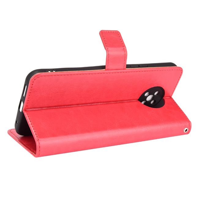 Nokia G50 Handy Hülle - Classic II Leder Bookcover Series - rot