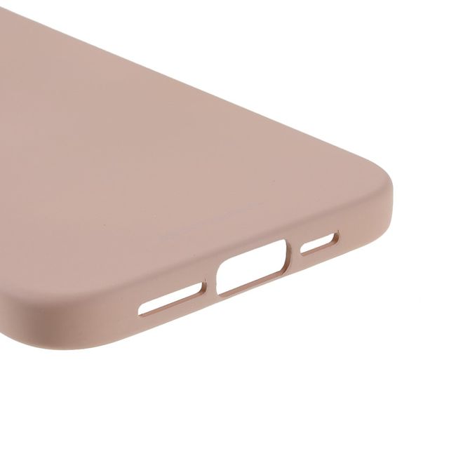 Goospery - iPhone 13 Pro Max Hülle - TPU Softcase - SF Jelly Series - pink sand