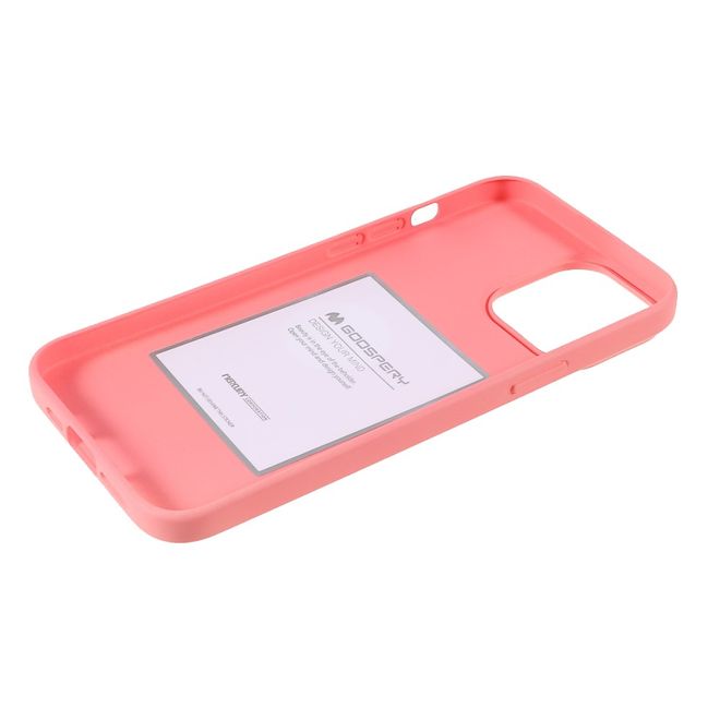 Goospery - iPhone 13 Pro Max Hülle - TPU Softcase - SF Jelly Series - pink
