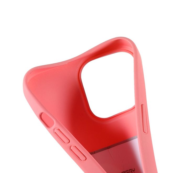 Goospery - iPhone 13 Pro Max Hülle - TPU Softcase - SF Jelly Series - pink