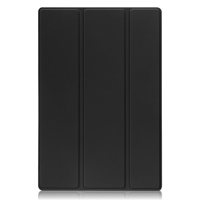 Samsung Galaxy Tab A8 (2021) Leder Hülle - dreifach faltbar - schwarz