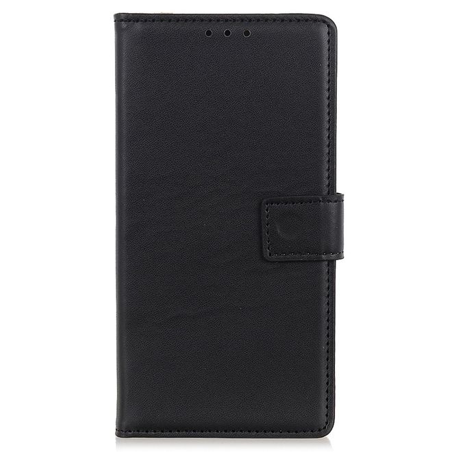 OnePlus 9RT 5G Handy Hülle - Classic II Leder Bookcover Series - schwarz