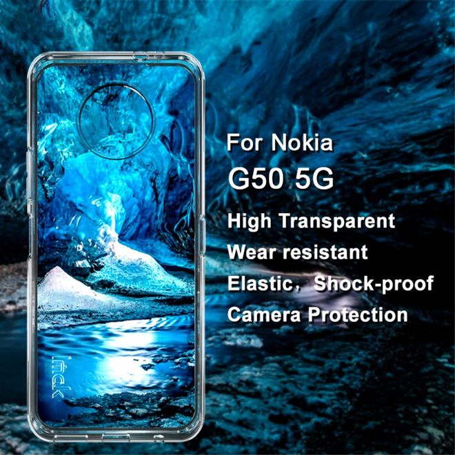 Imak - Nokia G50 Hülle - Softcase aus TPU - UX-5 Series - transparent
