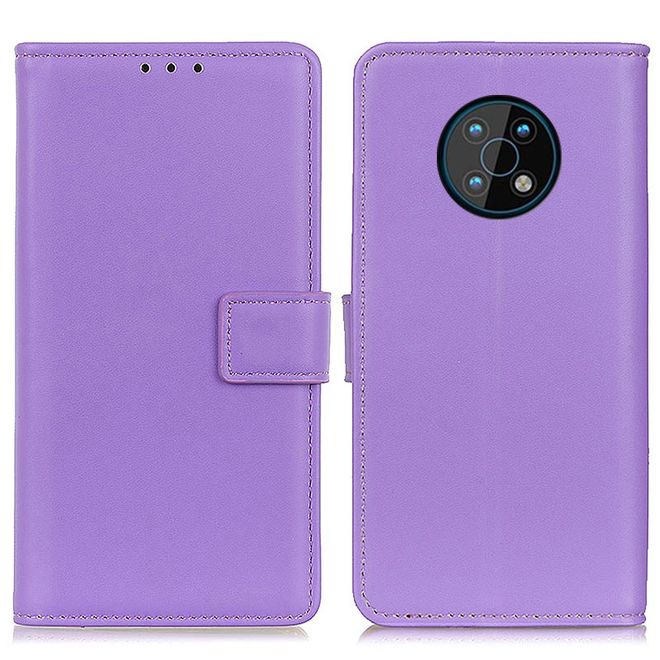 Nokia G50 Handy Hülle - Classic II Leder Bookcover Series - purpur