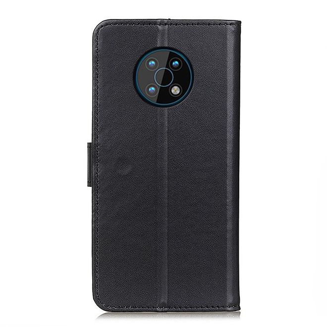 Nokia G50 Handy Hülle - Classic II Leder Bookcover Series - schwarz