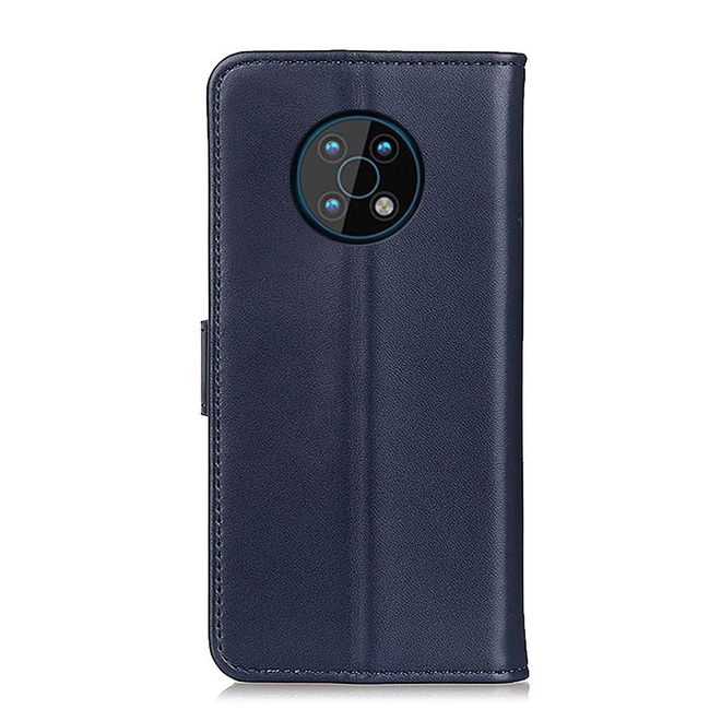 Nokia G50 Handy Hülle - Classic II Leder Bookcover Series - blau