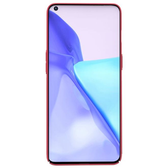Nillkin - OnePlus 9RT 5G Hülle - Kunststoff Case - Super Frosted Shield Series - rot