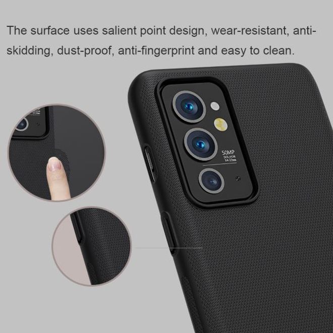 Nillkin - OnePlus 9RT 5G Hülle - Kunststoff Case - Super Frosted Shield Series - weiss
