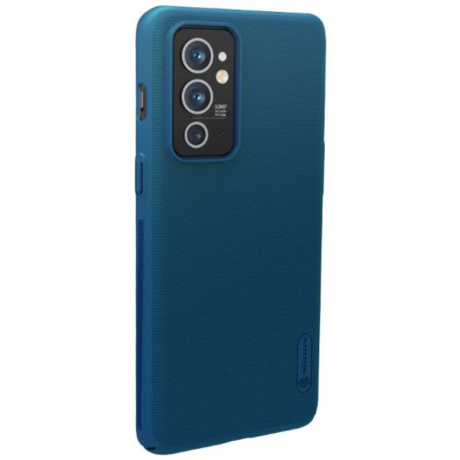 Nillkin - OnePlus 9RT 5G Hülle - Kunststoff Case - Super Frosted Shield Series - blau