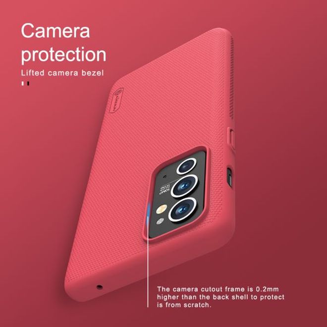 Nillkin - OnePlus 9RT 5G Hülle - Kunststoff Case - Super Frosted Shield Series - blau