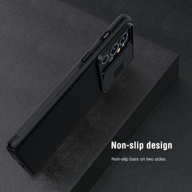 Nillkin - OnePlus 9RT 5G Hülle - Plastik Hardcase - CamShield Series - schwarz